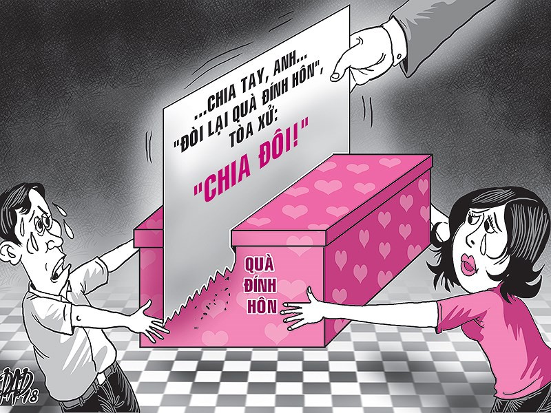 Hủy hôn sau lễ đính, nhà trai liền đòi quà "khủng'