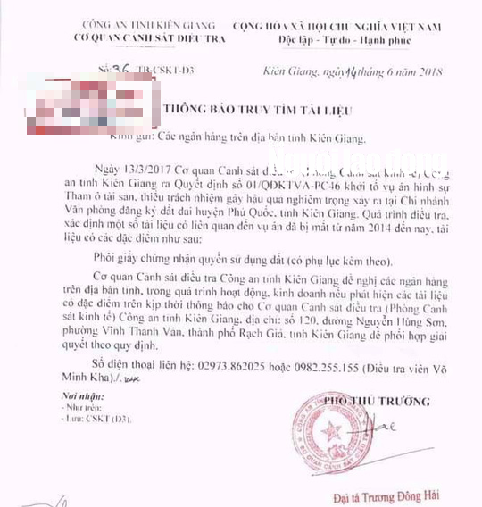 Hơn 1.000 phôi sổ đỏ ở Phú Quốc bỗng nhiên “biến mất” - Ảnh 1.