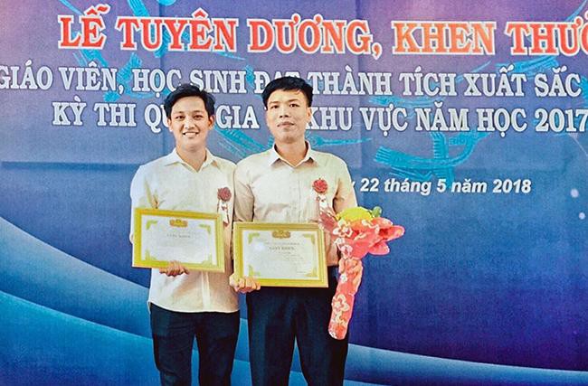 Học sinh giải Ba cấp quốc gia và Dự án Sản xuất Thực phẩm sạch cho người dân