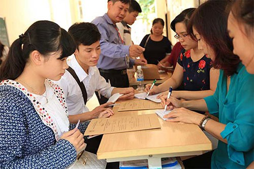 Hai trường ĐH công bố điểm sàn 12,13 đã điều chỉnh tăng lên