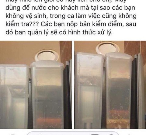 Lotte Cinema phản hồi về máy bán sữa kém vệ sinh