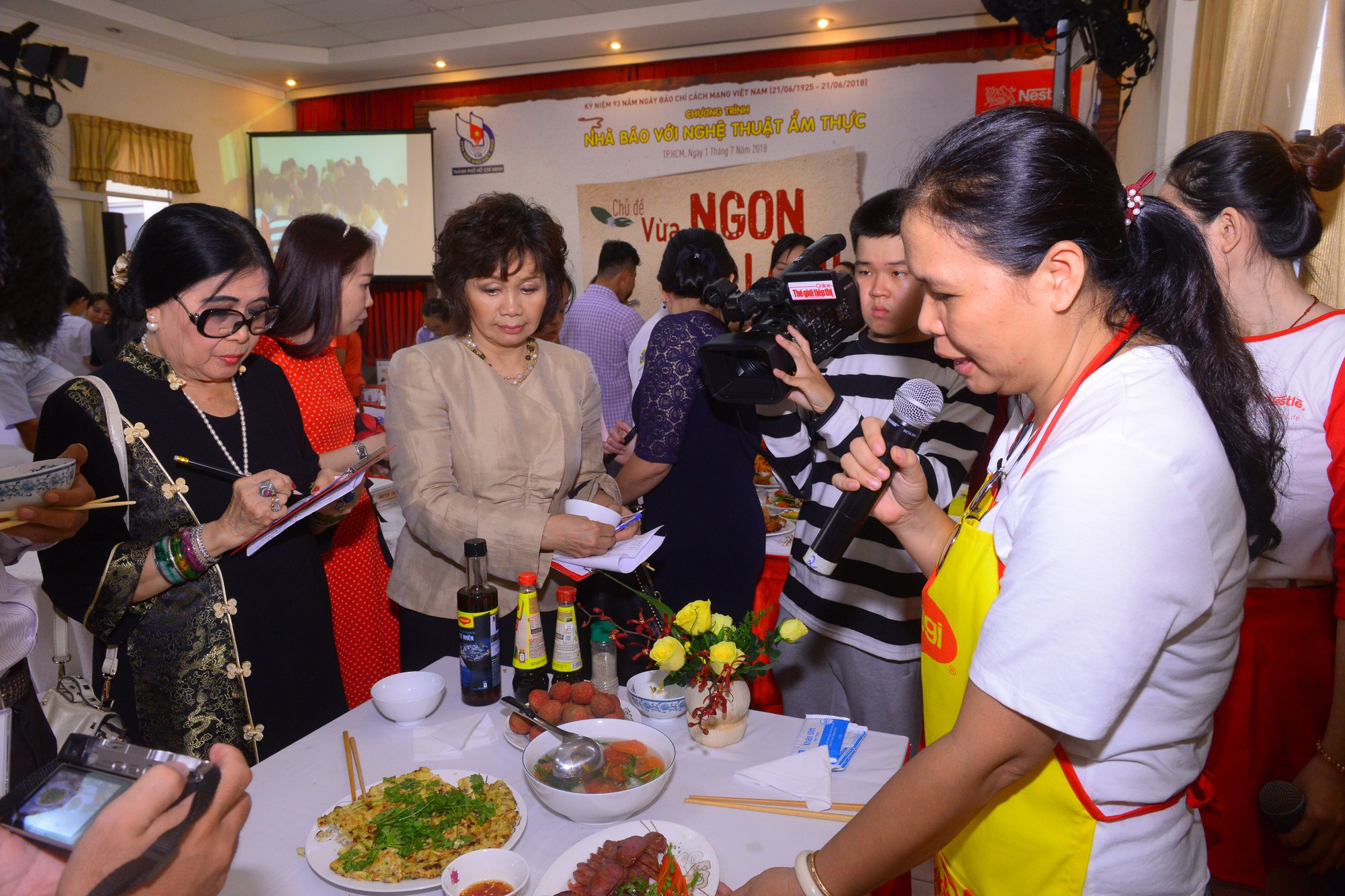 Ngày hội Nhà báo với nghệ thuật ẩm thực 2018 - Ảnh 1.