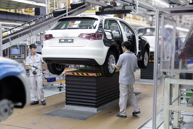 Audi sẽ sản xuất ôtô tại Trung Quốc