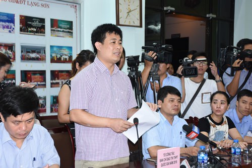 Lạng Sơn "chưa phát hiện gian lận điểm thi"?