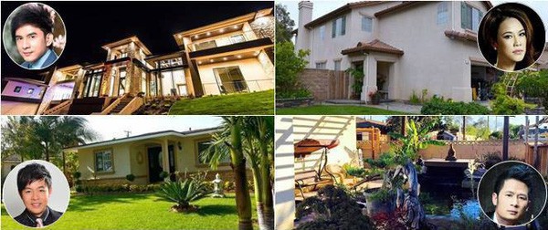 Những biệt thự hàng triệu đô đáng mơ ước của sao Việt tại Mỹ