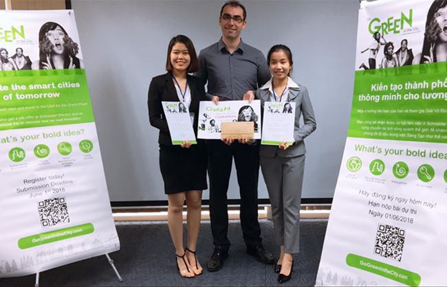 Sinh viên Duy Tân tiếp tục vô địch quốc gia cuộc thi Go Green In The City 2018