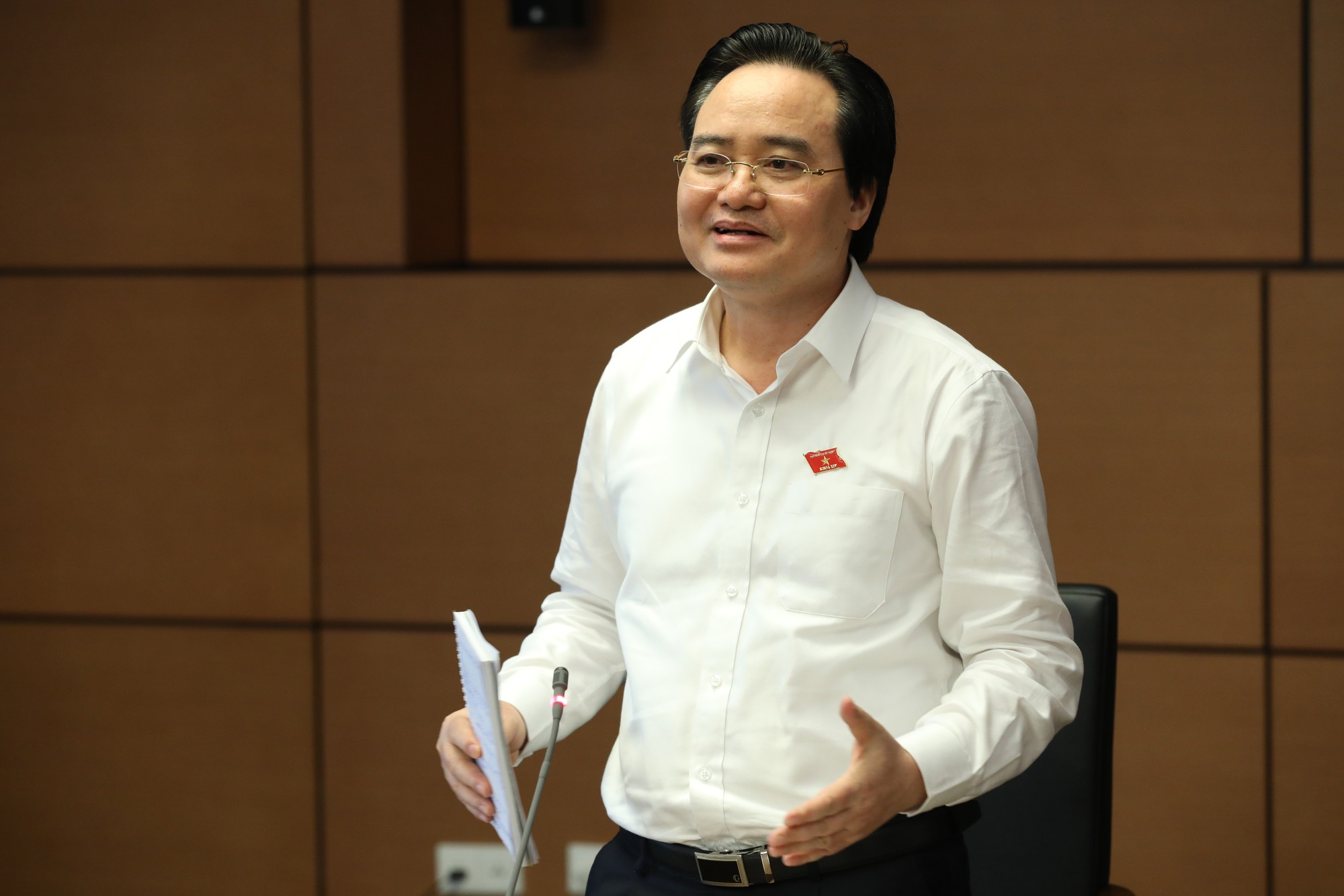 Về vụ gian lận điểm thi, Bộ trưởng Phùng Xuân Nhạ: Quy trình, kỹ thuật chấm thi ngày càng hoàn thiện