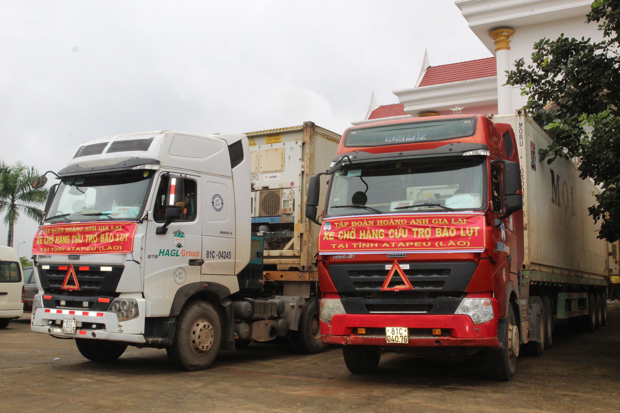 Hoàng Anh Gia Lai cứu trợ khẩn cấp cho vùng bị vỡ đập thuỷ điện tại Lào