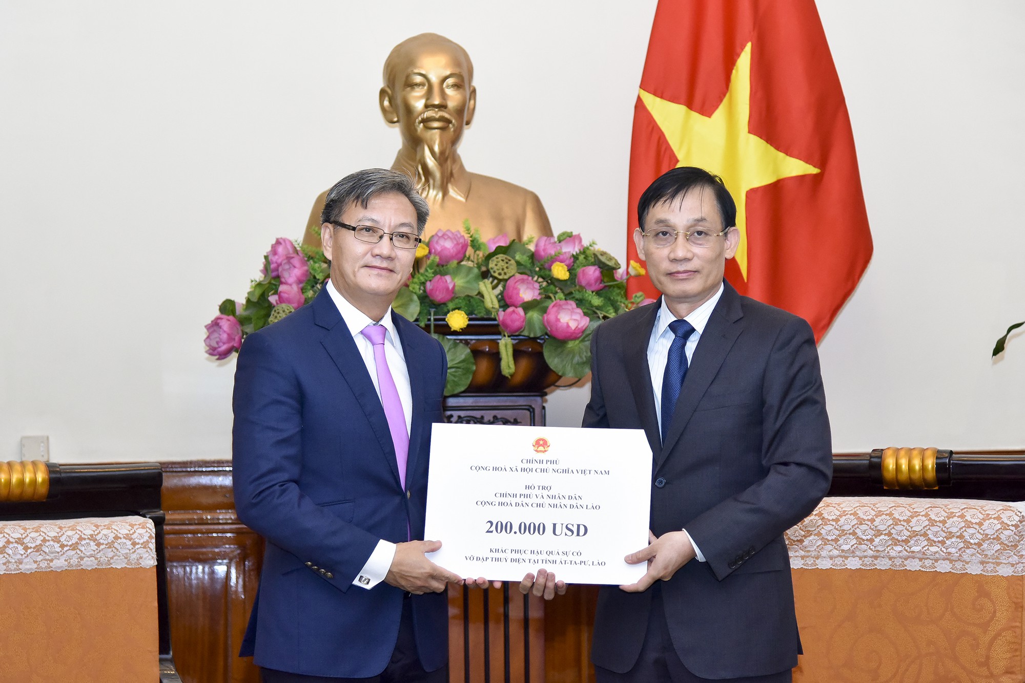 Vụ vỡ đập ở L&agrave;o: Đến ng&agrave;y 26-7, chưa ph&aacute;t hiện người Việt mất t&iacute;ch - Ảnh 1.