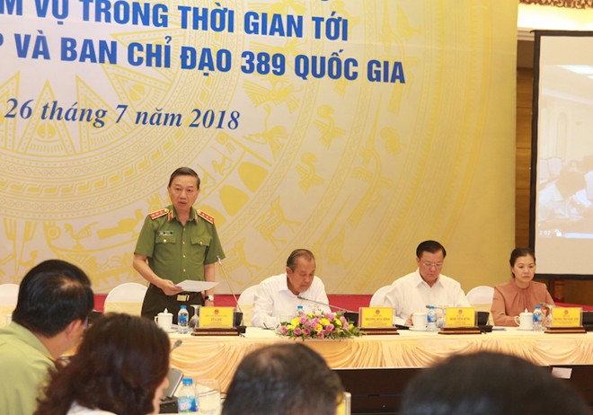Bộ trưởng Tô Lâm: Tội phạm tín dụng đen đang rất lộng hành