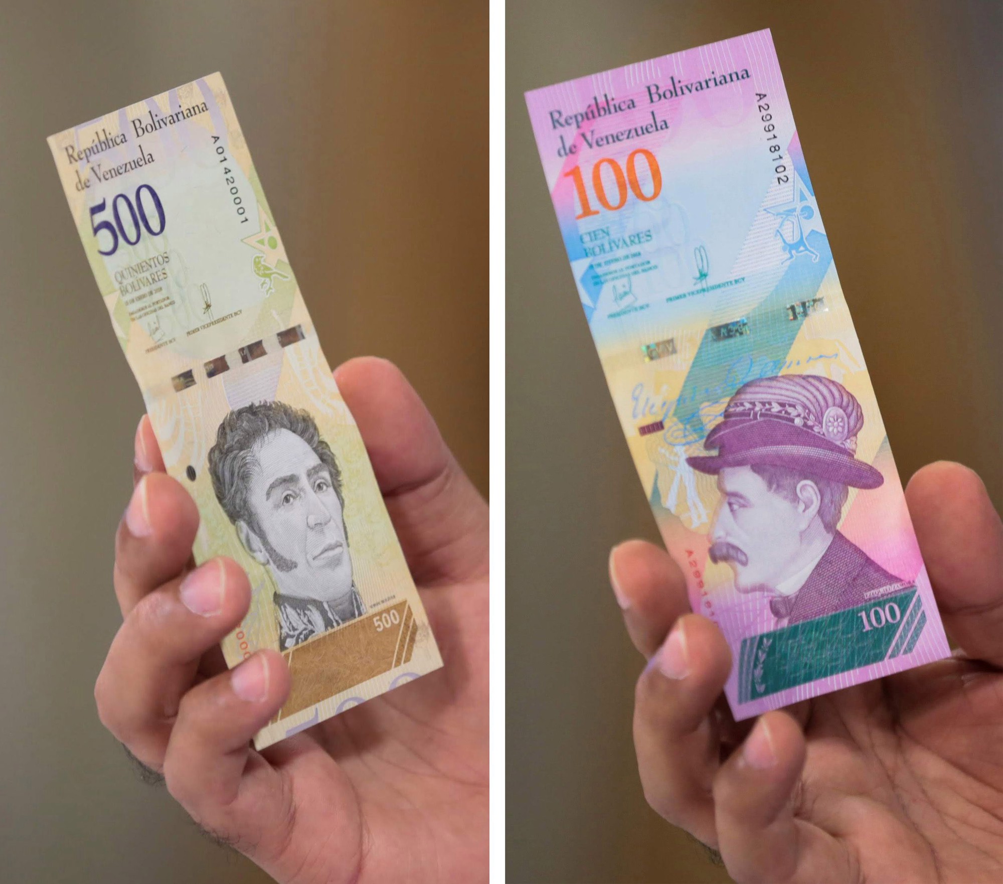 Lạm phát 1 triệu %, Venezuela xóa 5 số 0 trên tờ tiền