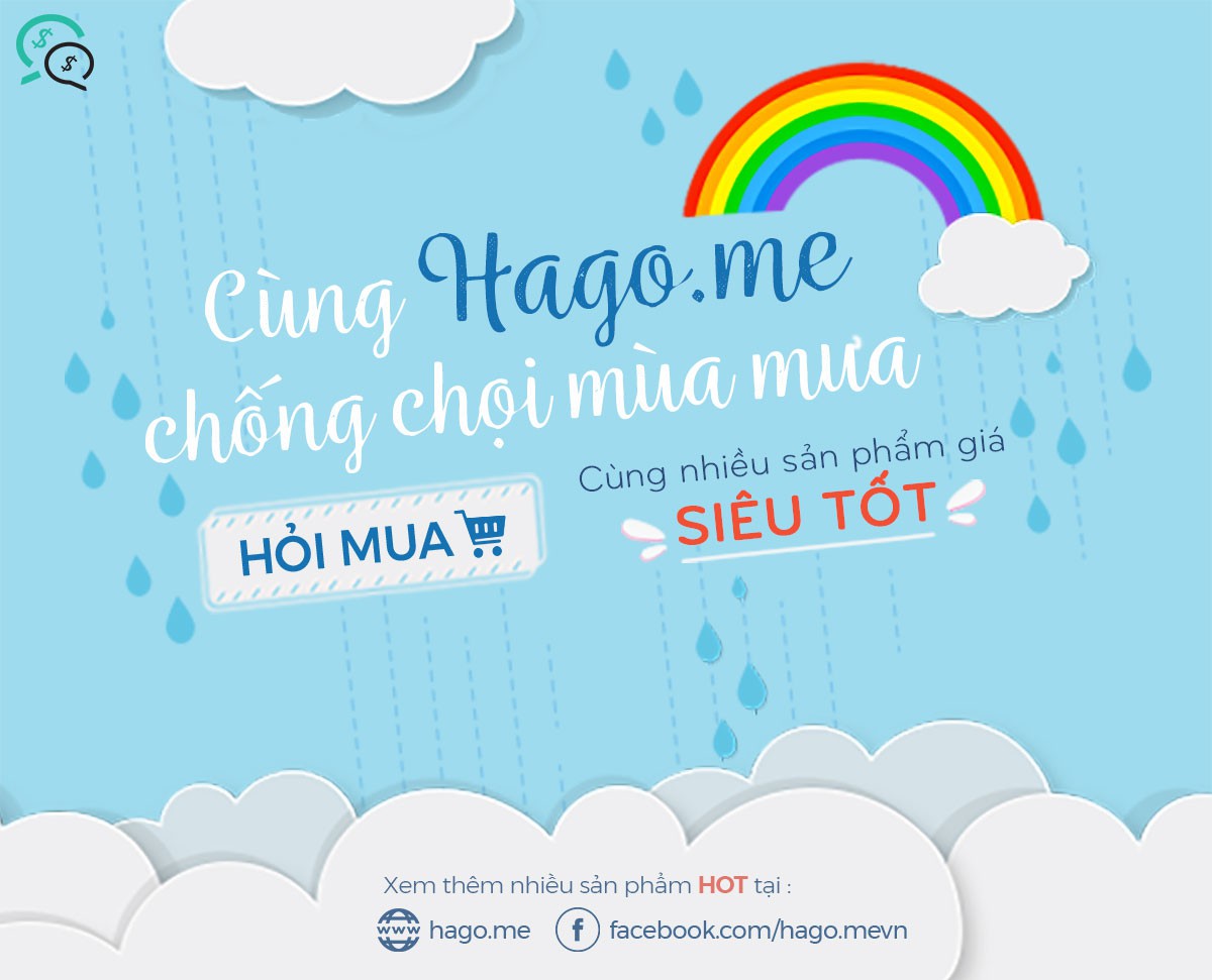 4 đồ vật cần thiết cùng bạn đi qua những ngày mưa