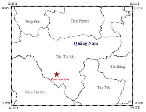 3 ngày, 6 trận động đất gần thủy điện Sông Tranh 2 - Ảnh 1.