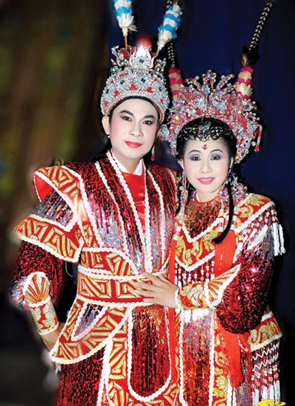 Chí Linh - Vân Hà: Cặp đôi say cải lương - Ảnh 1.