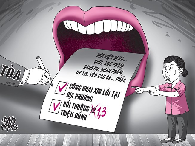 Bị chửi, trưởng trạm y tế đòi xin lỗi và bồi thường 12 triệu đồng