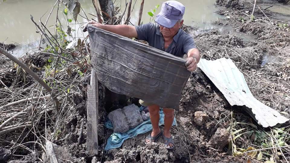 Đào ao, phát hiện bộ hài cốt