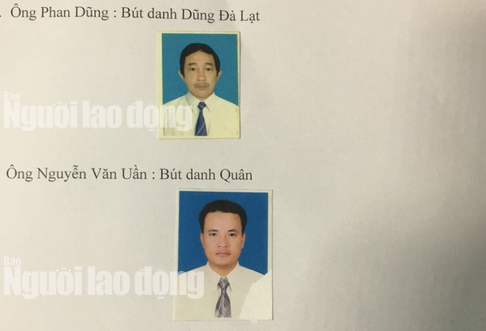 Chân dung hai đối tượng xưng nhà báo tống tiền CSGT