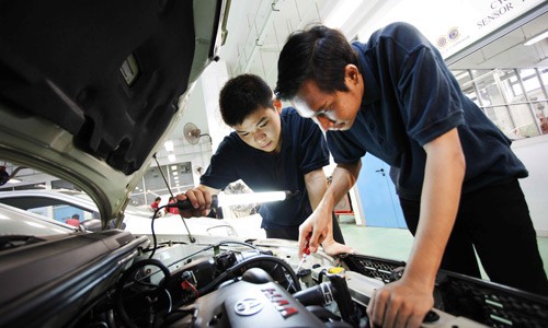 Điểm trúng tuyển vào Trường CĐ Cao Thắng lên tới 17,5
