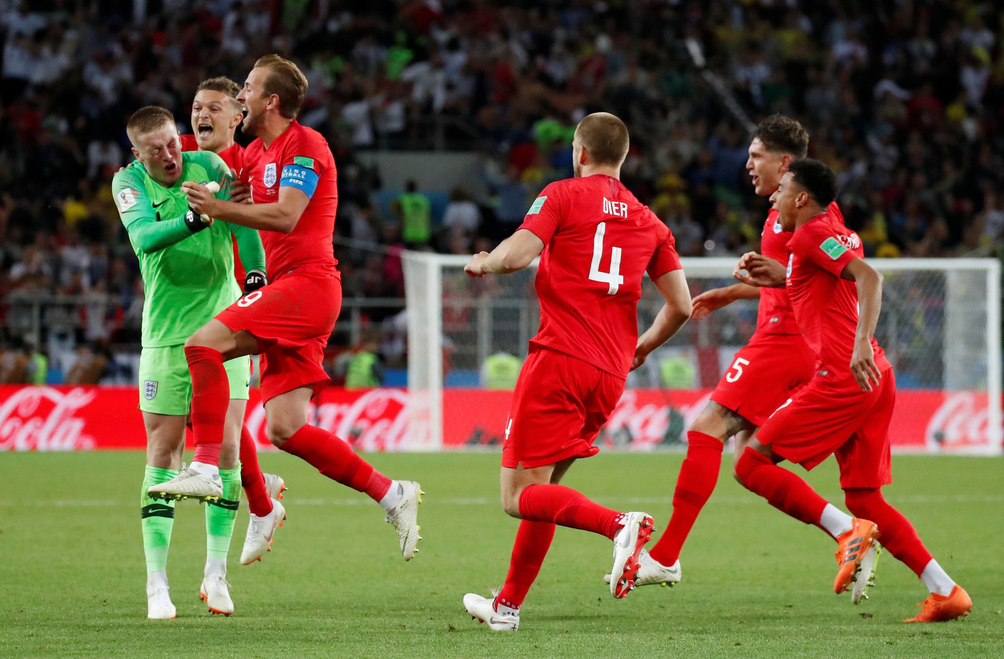 Tuyển Anh phá "dớp" 11 m khi thắng Colombia 4-3