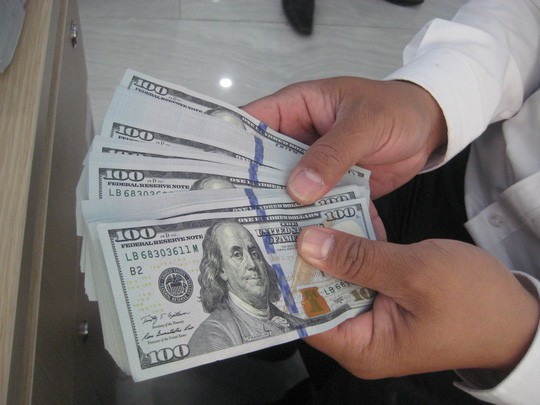 Giá USD ngân hàng đang dần hạ nhiệt