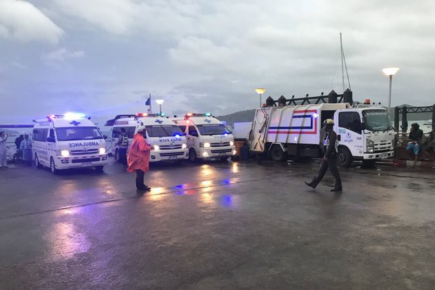 Th&aacute;i Lan: 3 vụ lật t&agrave;u c&ugrave;ng ng&agrave;y, 40 người thiệt mạng  - Ảnh 2.