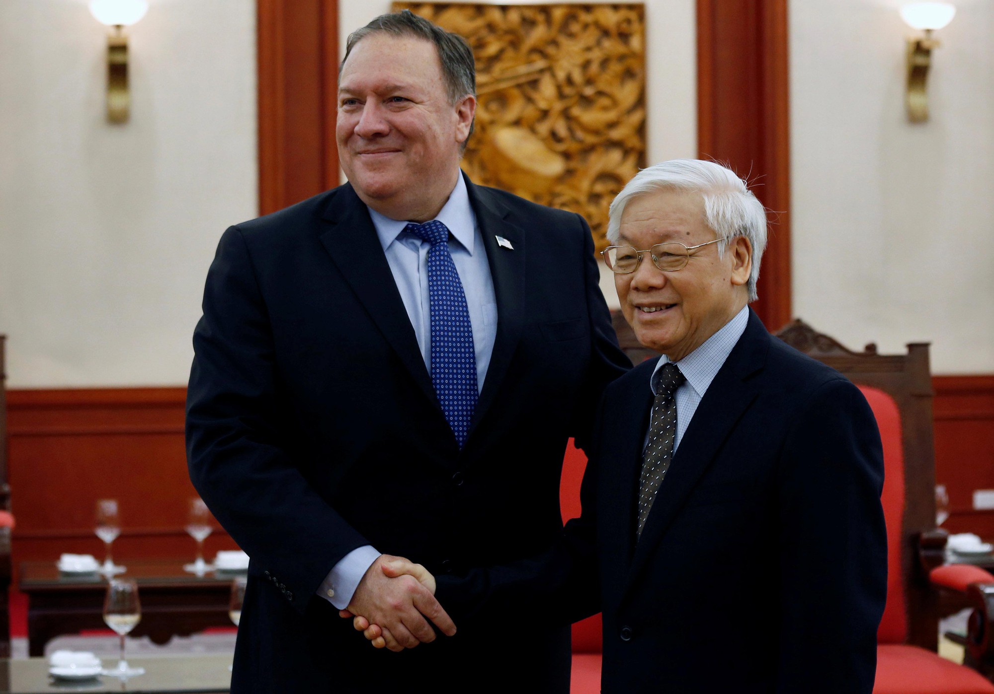 Ngoại trưởng Mike Pompeo: Mỹ muốn tăng cường hơn nữa quan hệ với Việt Nam - Ảnh 1.