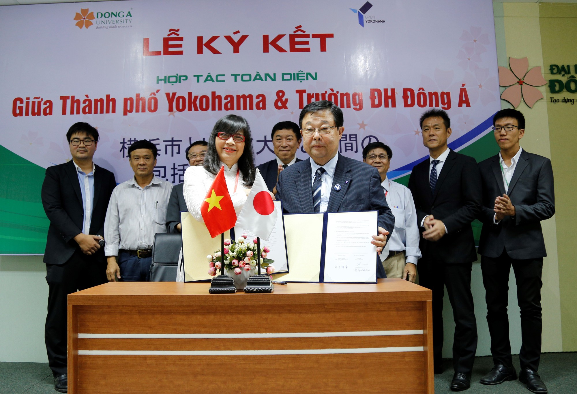 ĐH Đông Á: Cung ứng nhân lực Điều dưỡng cho thành phố Yokohama