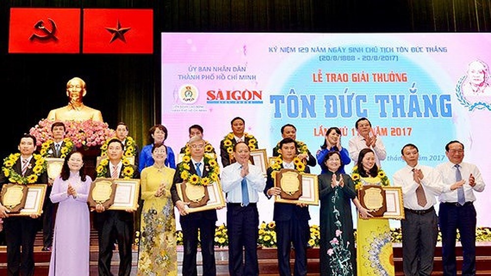 11 cá nhân đoạt Giải thưởng Tôn Đức Thắng năm 2018