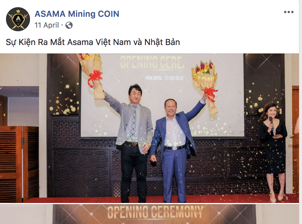 Thực hư về vụ tiền ảo Asama sụp đổ