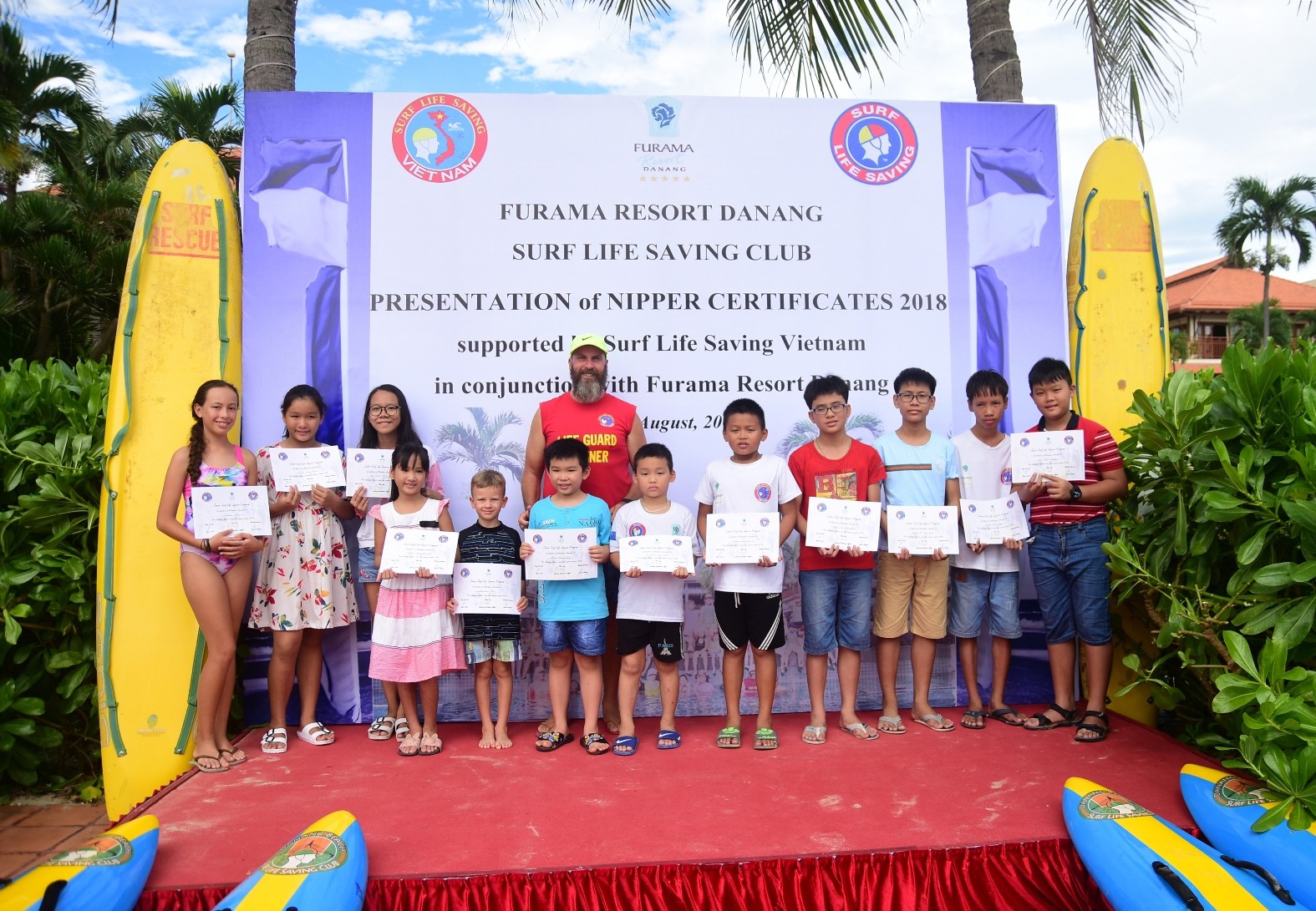 Trao bằng cứu hộ nh&iacute; Nippers 2018  tại Furama Resort Đ&agrave; Nẵng - Ảnh 3.