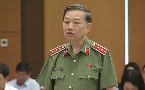 Bộ trưởng Tô Lâm trả lời chất vấn về Vũ "nhôm"