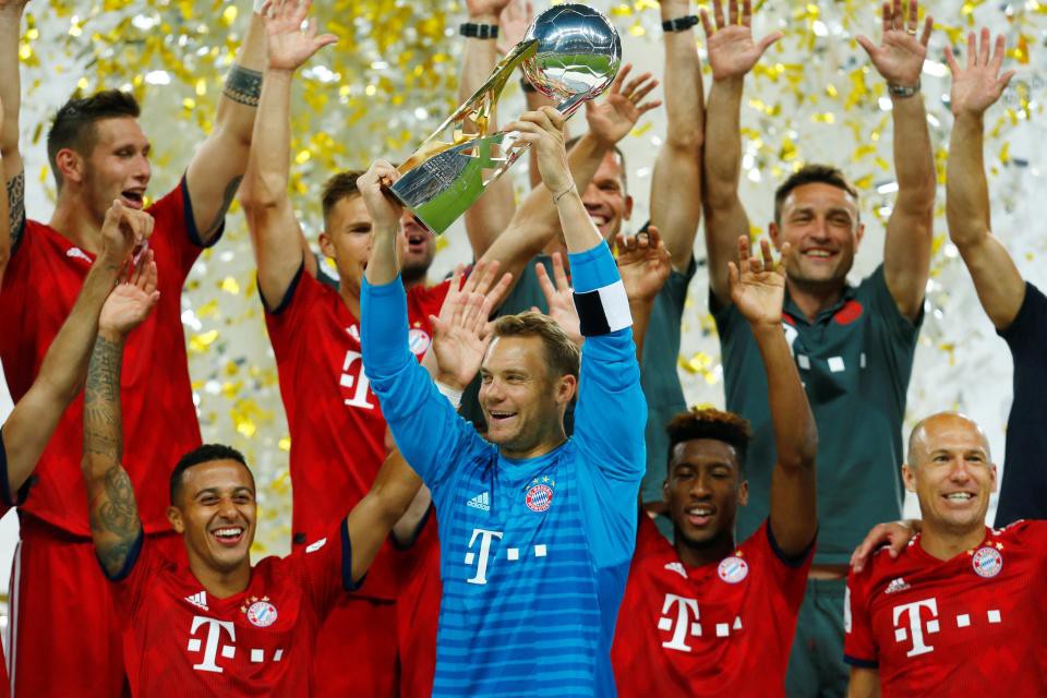 Chùm ảnh Bayern Munich giành chức vô địch Siêu cúp Đức