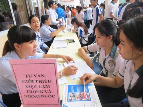 Ngày hội việc làm cho sinh viên