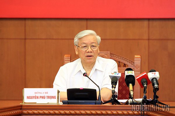 Tổng B&iacute; thư: Xử l&yacute; tham nhũng kh&ocirc;ng v&ugrave;ng cấm, kh&ocirc;ng ngoại lệ, bất kể người đ&oacute; l&agrave; ai - Ảnh 1.