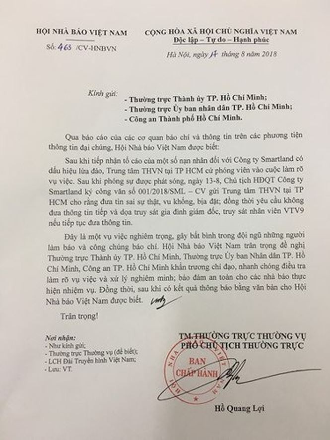 Đề nghị điều tra đối tượng dọa truy s&aacute;t Gi&aacute;m đốc VTV9 - Ảnh 1.