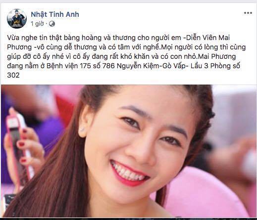 Nghệ sĩ x&oacute;t xa, k&ecirc;u gọi gi&uacute;p diễn vi&ecirc;n Mai Phương - Ảnh 3.
