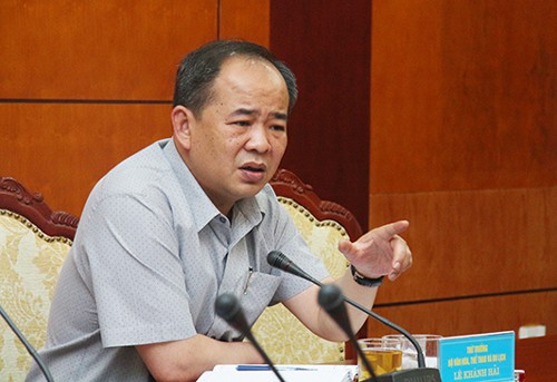 Bộ VH-TT-DL “chốt” ông Lê Khánh Hải ra tranh cử Chủ tịch VFF