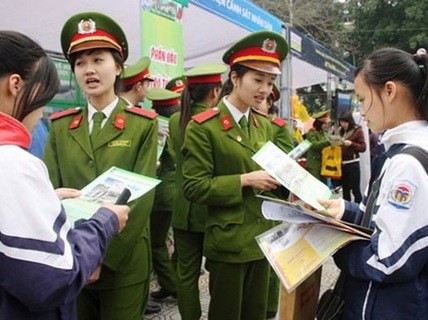Học viện Cảnh sát và Học viện An ninh tuyển sinh bổ sung