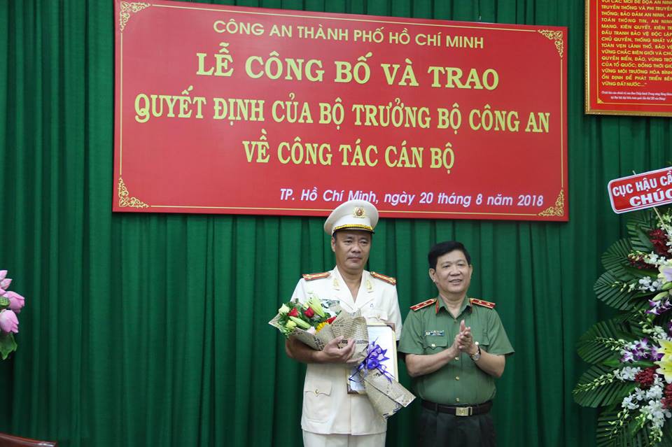 Bộ Công an bổ nhiệm một phó giám đốc Công an TP HCM