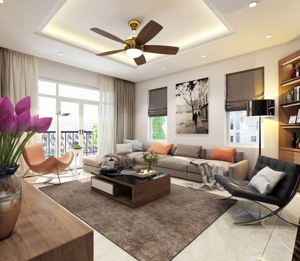 Mê mẩn với thiết kế căn hộ chung cư 80m2 - Ảnh 3.