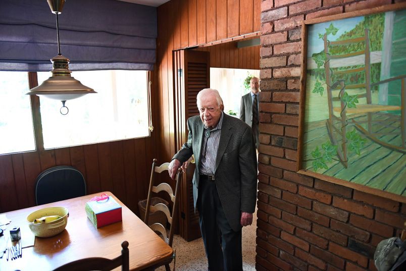 Sống đơn giản như cựu tổng thống Mỹ Jimmy Carter - Ảnh 2.