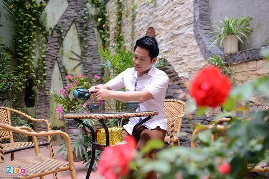 Không gian sống của ngôi sao nhạc đỏ Trọng Tấn
