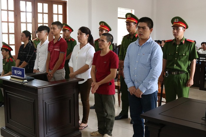 Phạt tù 6 đối tượng quá khích ở Ninh Thuận