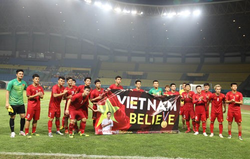 Olympic Việt Nam: Dấu ấn tinh thần tập thể