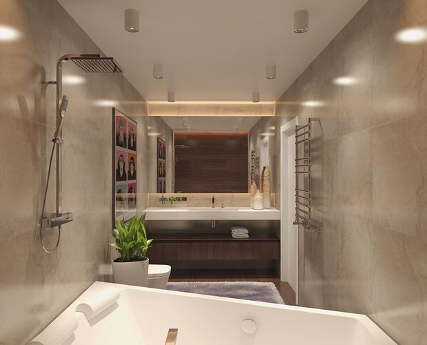 Căn hộ mang m&agrave;u sắc nam t&iacute;nh với t&ocirc;ng m&agrave;u x&aacute;m - Ảnh 8.