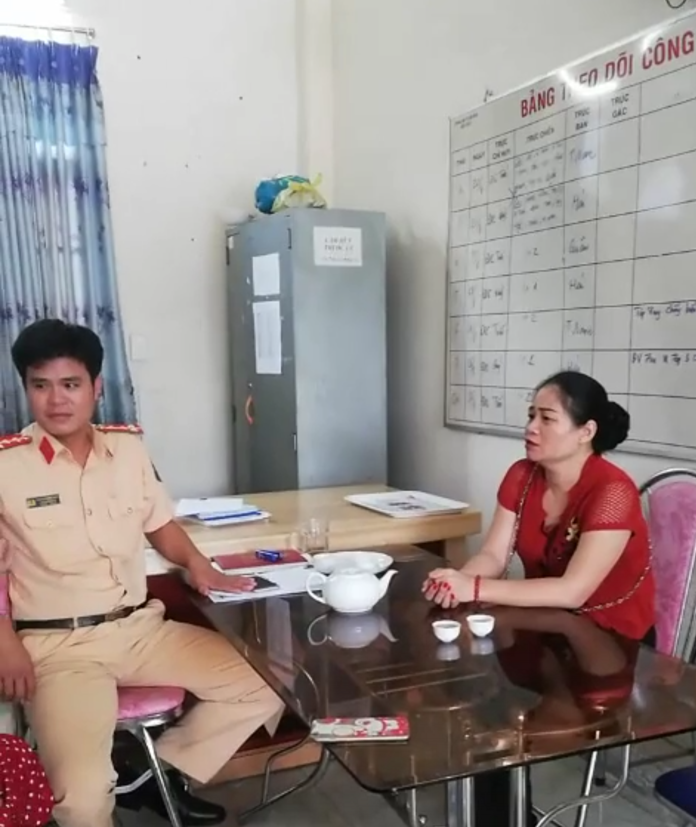 Người phụ nữ lăng mạ CSGT nói gì?