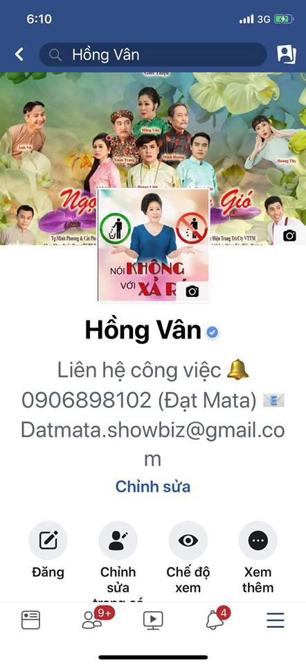 Giả mạo Facebook của Hồng V&acirc;n, Quốc Thuận để lừa tiền hỗ trợ Mai Phương, L&ecirc; B&igrave;nh - Ảnh 2.