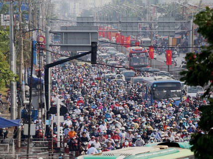 Tôi ủng hộ cấm xe máy vào trung tâm TP