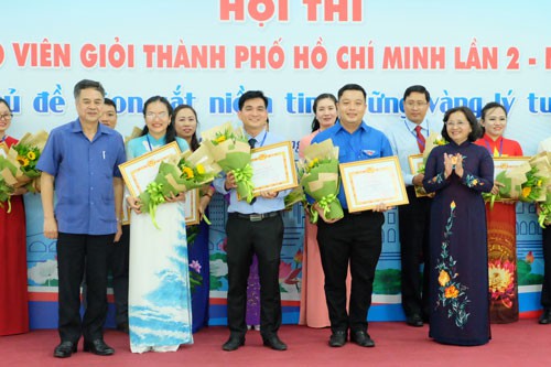 TP HCM: Hơn 200 thí sinh thi báo cáo viên giỏi