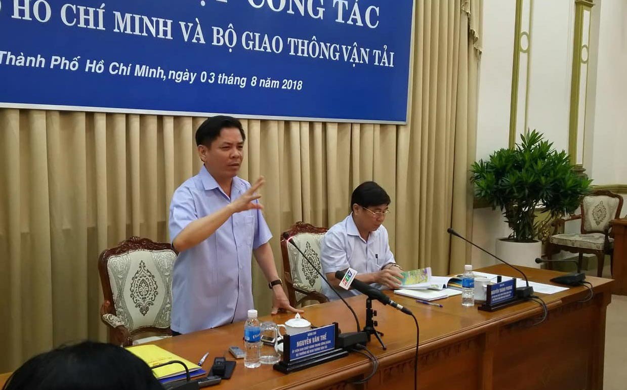 TP HCM đề nghị Bộ GTVT hỗ trợ đẩy nhanh các dự án liên kết vùng